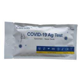 CORETESTS Covid-19 Ag antigeno testas Prekei taikomas 0% PVM.  